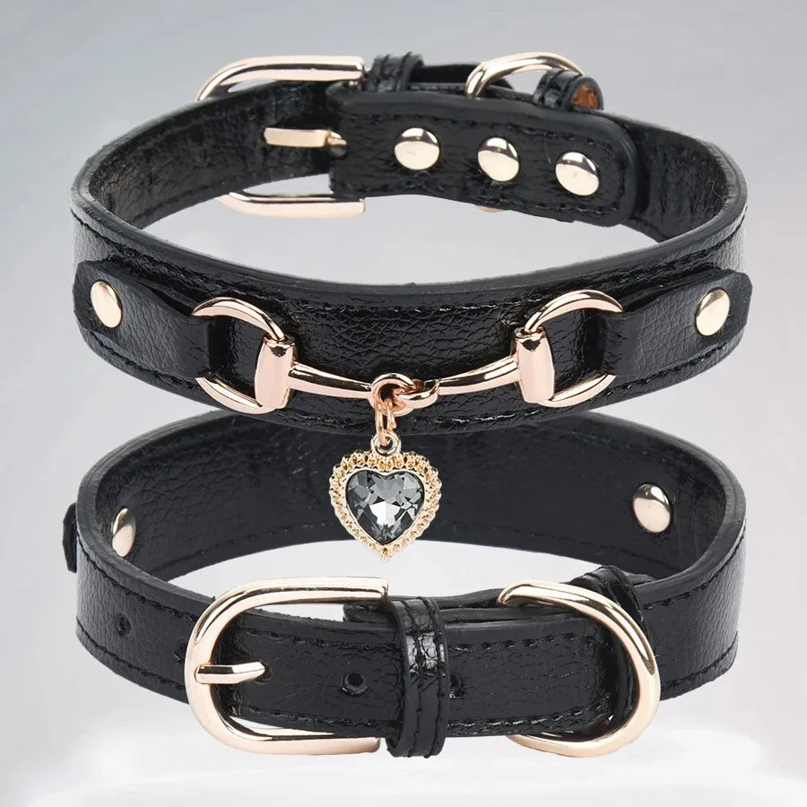 Cat Necklace & Harness Set - Pet Collar with Leash for Kittens & Puppies