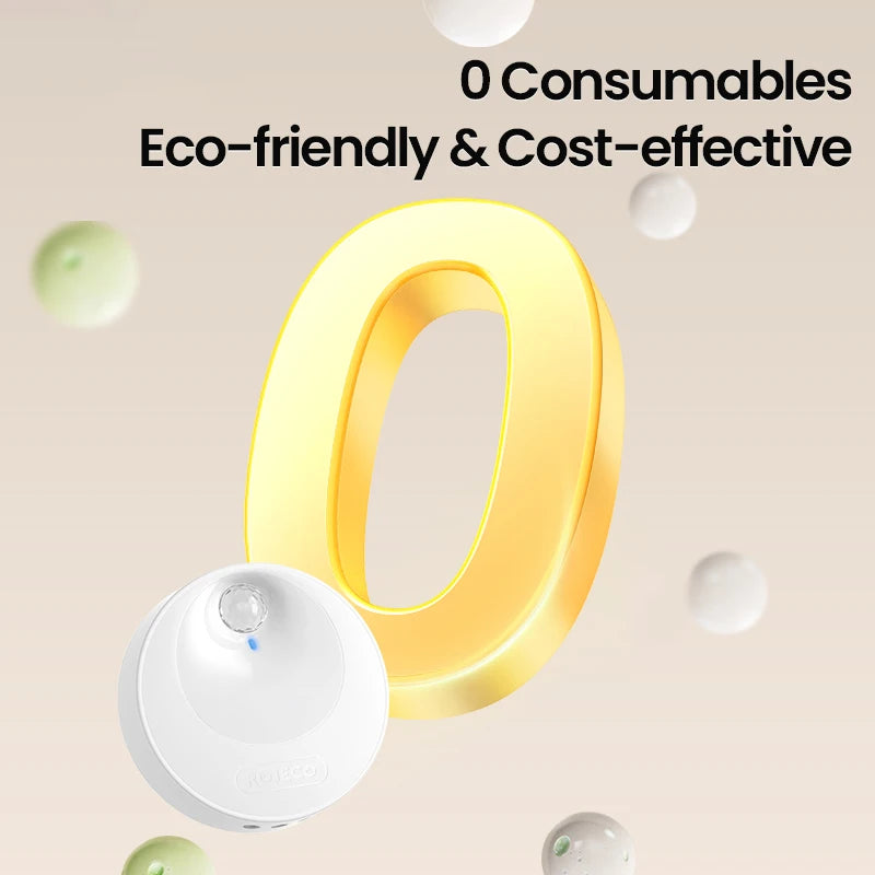 Smart Cat Litter Deodorizer - Automatic Odor Purifier with 4000mAh Battery