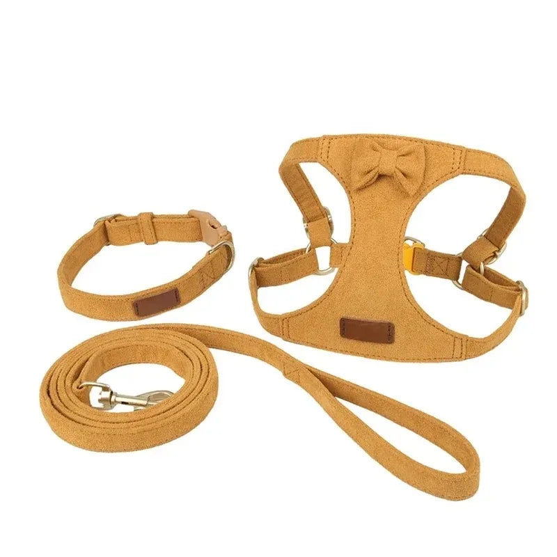 Tactical Dog Collar & Harness Set with Chest Strap