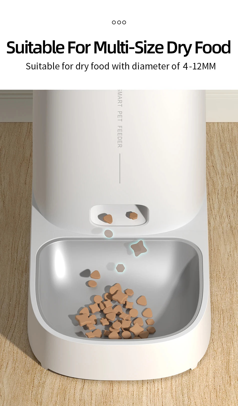 Smart WiFi Automatic Cat Feeder with Remote Control