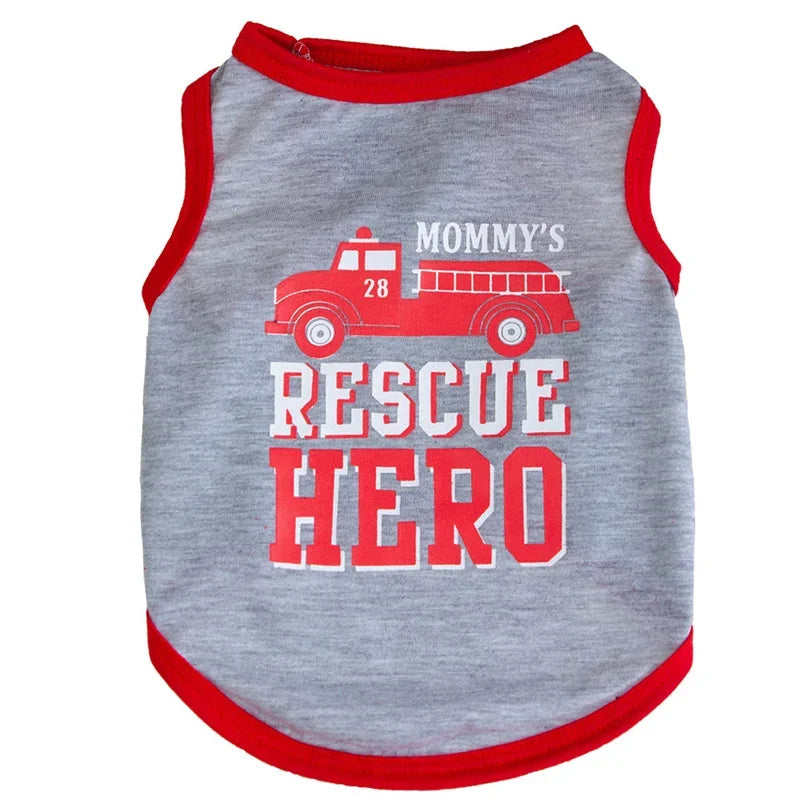 Summer Cotton Vest for Cats & Small Dogs