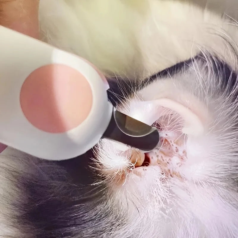 LED Pet Nail Clipper with Blood Line Light - Mini Size for Cats and Dogs