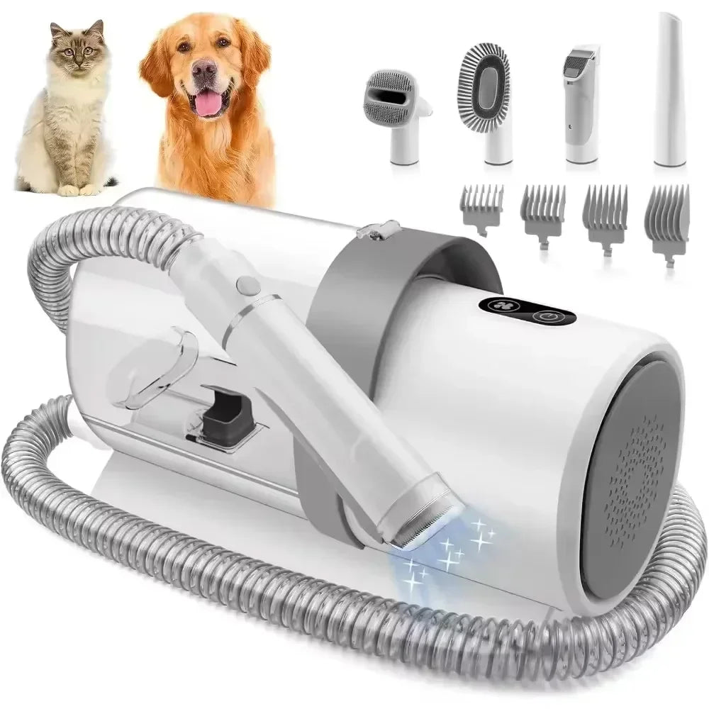 Pet Grooming Vacuum & Clipper Kit