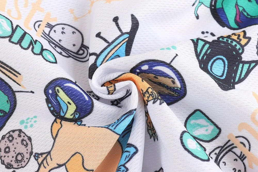 Summer Dog Cooling Vest - Breathable Cartoon Design for Hot Weather