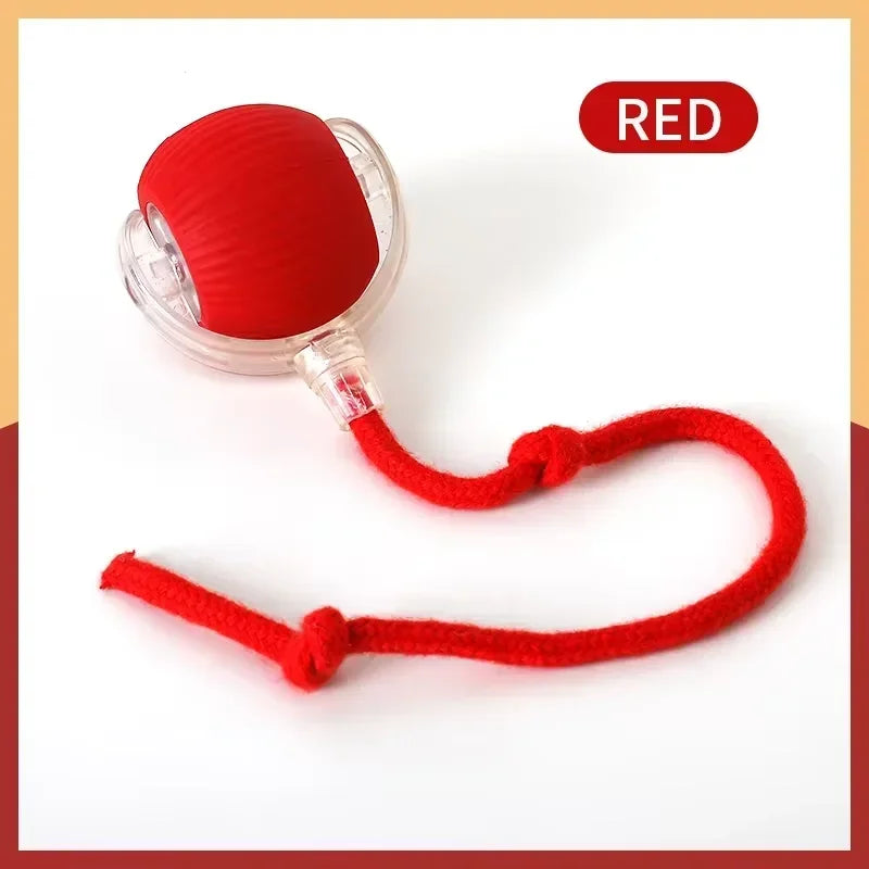 : Interactive Cat Toy Ball | Relieve Boredom | Plush Teasing Cat Ball - Smarter Pet Care