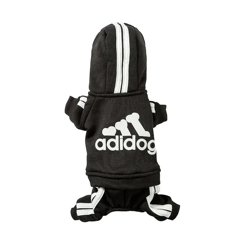 Winter Dog Jumpsuit - Warm Fleece Hoodie for Small to Large Dogs