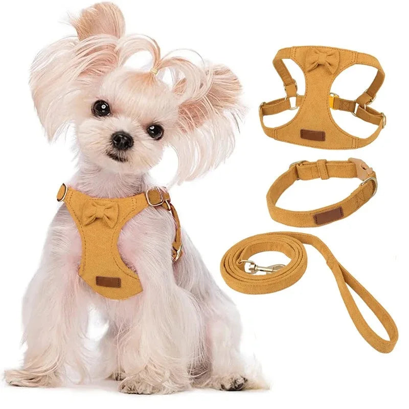 Tactical Dog Collar & Harness Set with Chest Strap