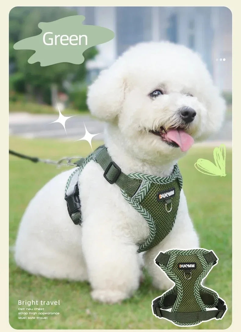 Small Pet Tactical Vest - Chest Strap Harness for Dogs and Cats