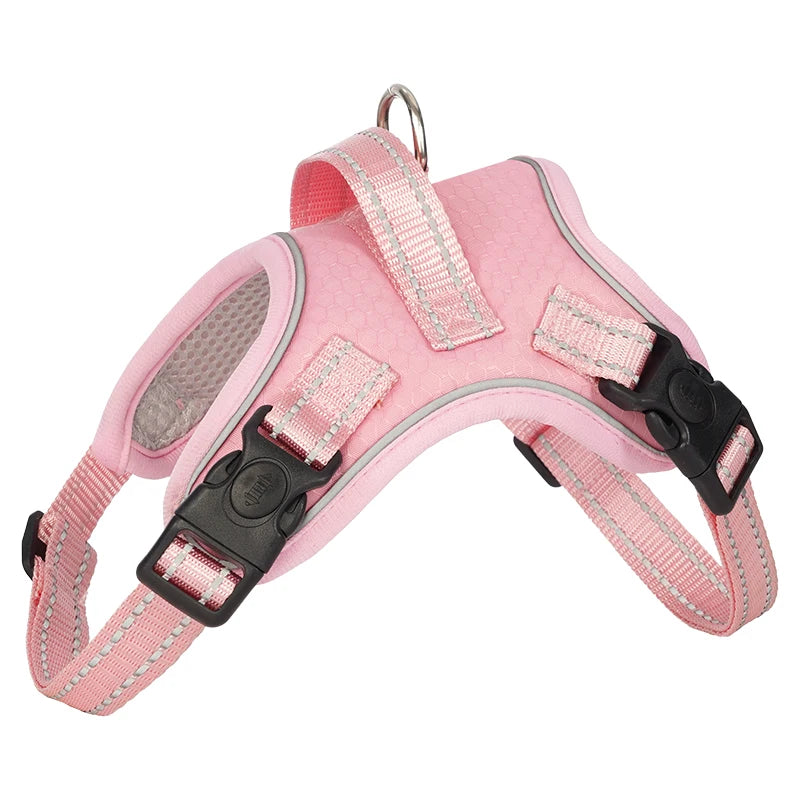 Ultra-Light Dog Harness Vest — Quick-Fit Saddle Design, No-Pull Chest Strap & Escape-Proof