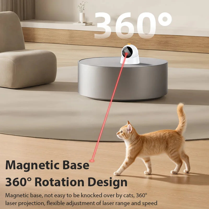 Automatic Cat Laser Toy - Interactive Smart Pet Entertainment System