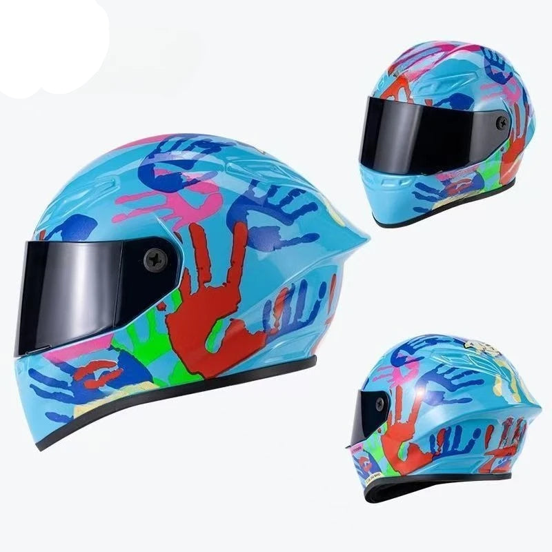 Full Face Pet Motorcycle Helmet for Cats & Small Dogs