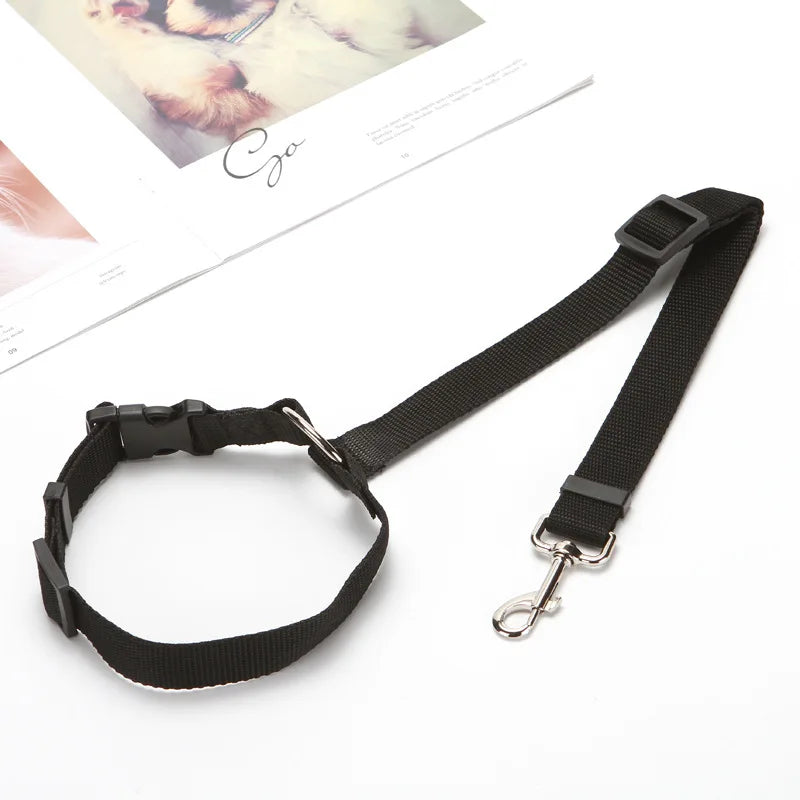 Adjustable Pet Car Harness & Seat Belt - Universal Safety Restraint
