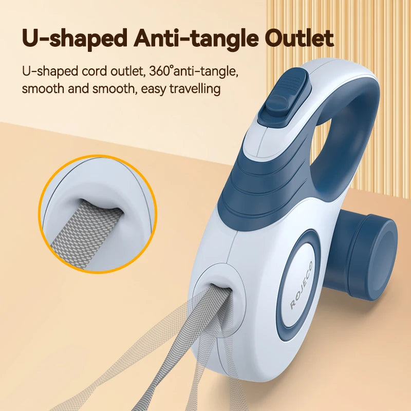 Automatic Retractable Dog Leash - Extendable Walking Lead for Small to Large Dogs