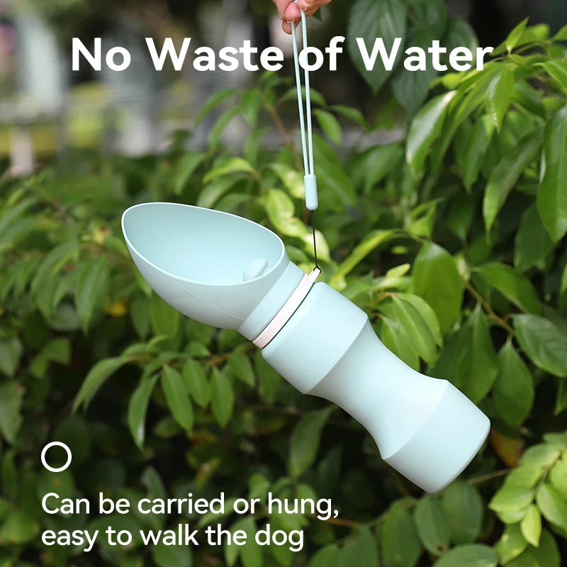 Portable Pet Water Bottle - Leakproof Travel Drinking Bowl