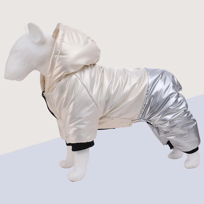 Waterproof Winter Down Hoodie Jacket for Small Dogs