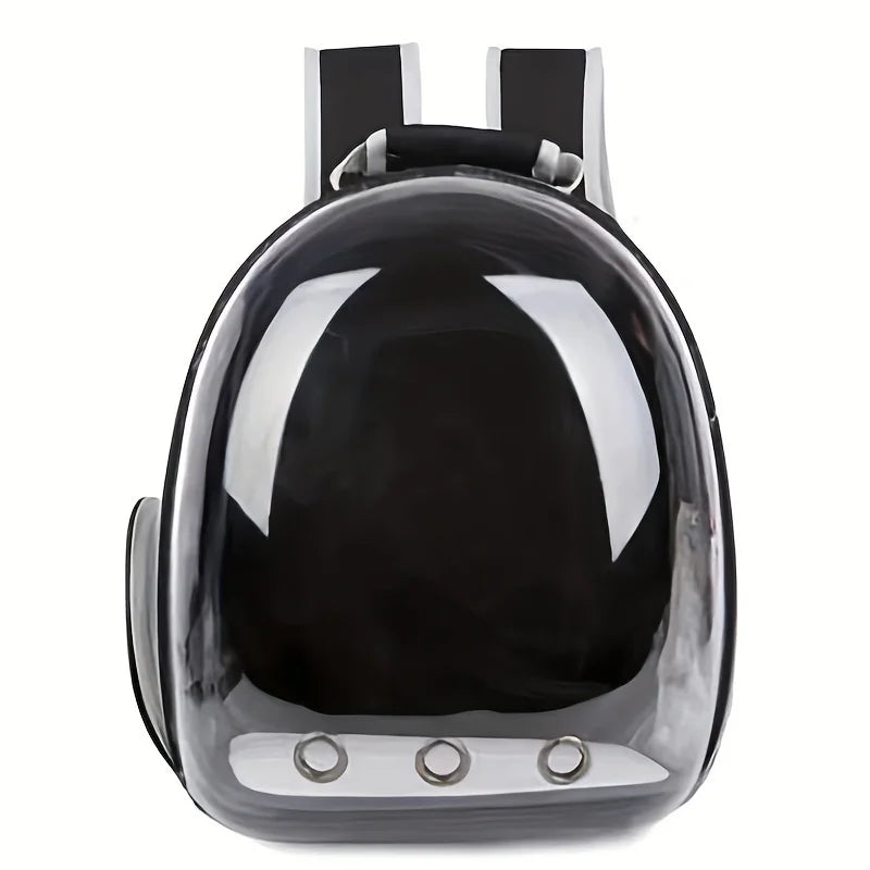 Space Capsule Cat Backpack - Transparent Pet Carrier with Ventilation