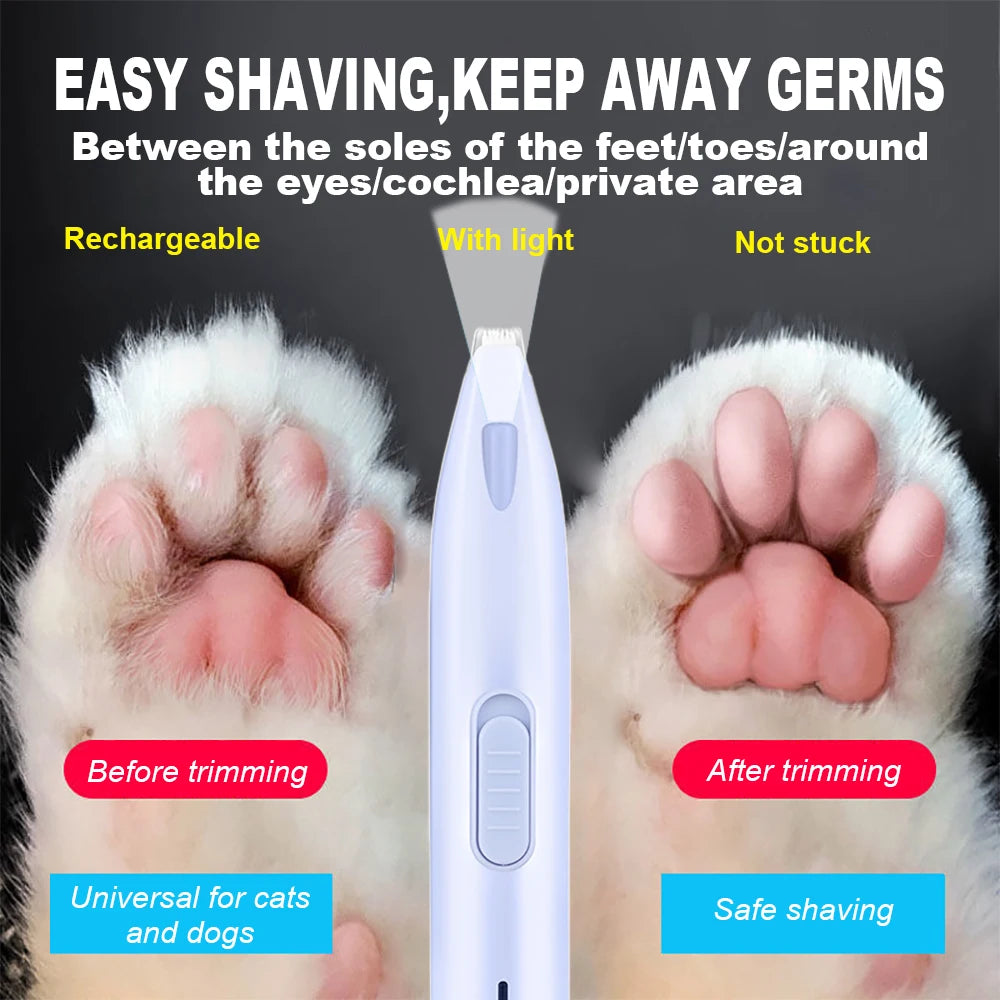 Professional Electric Pet Hair Trimmer for Dogs and Cats
