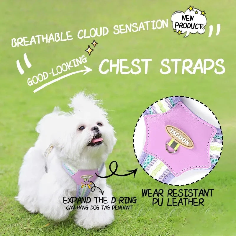 Tactical Dog Harness with Chest Leash