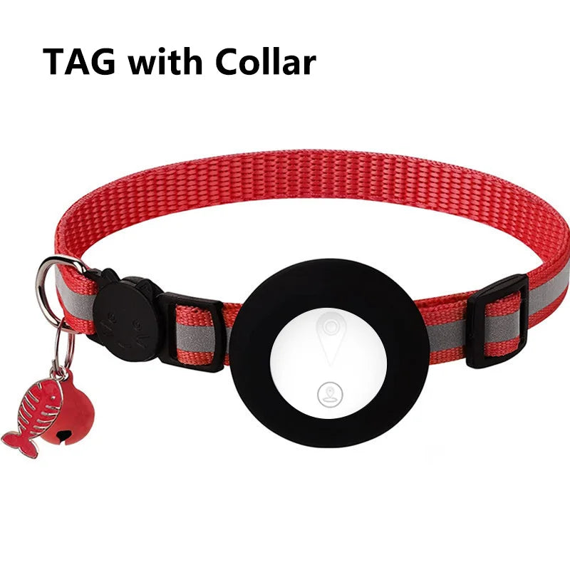 Pet Locator Tag with Optional Collar