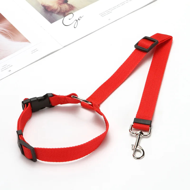 Adjustable Pet Car Harness & Seat Belt - Universal Safety Restraint