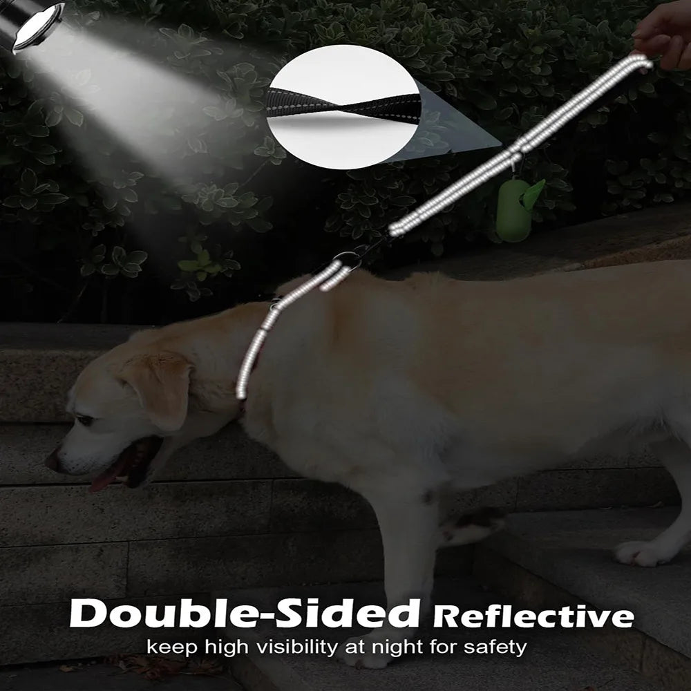 Short Dog Leash 30cm - Heavy Duty Bite Resistant Walking Lead