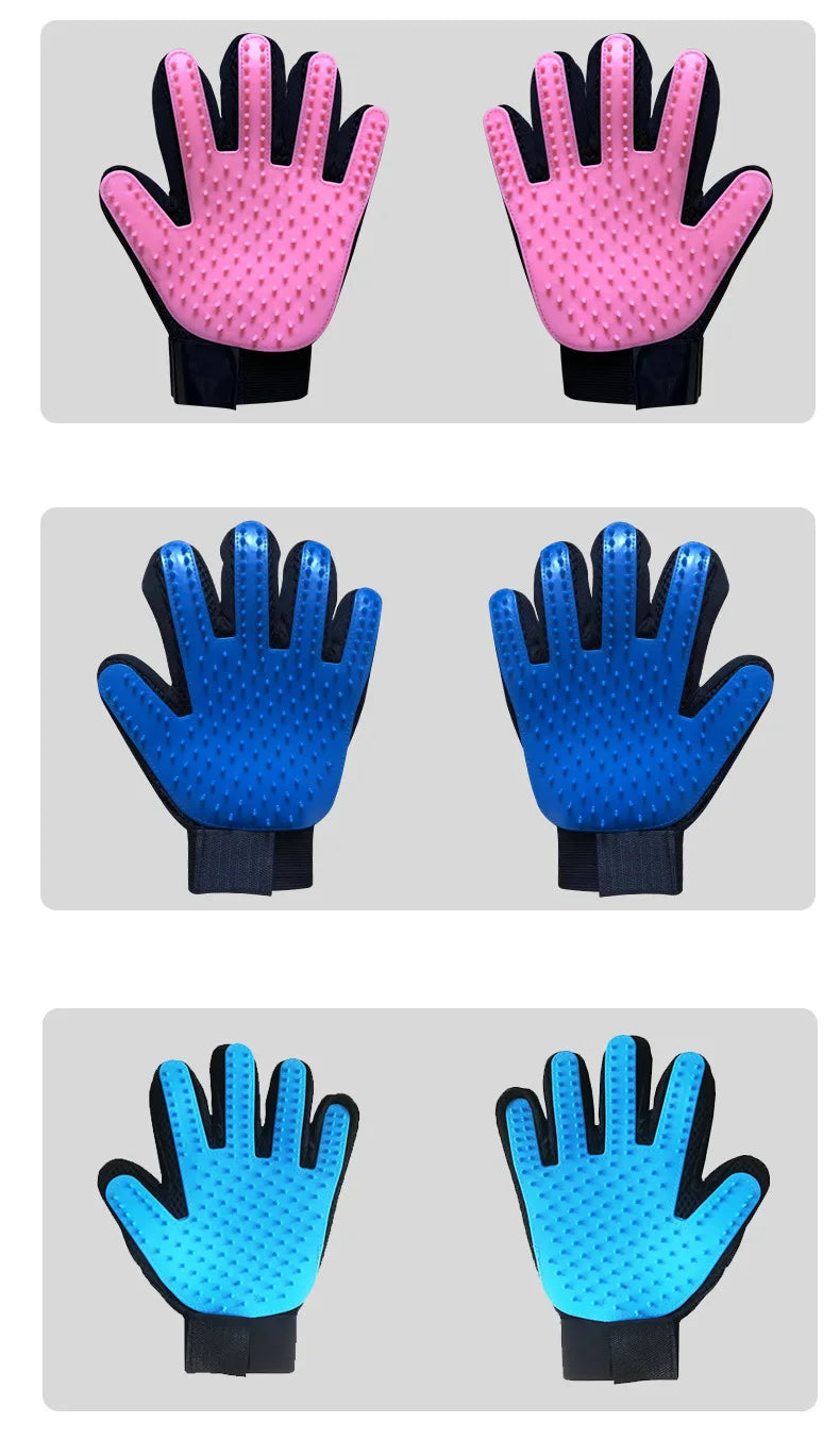 Cat Hair Remove Gloves - Effective Grooming Tool for Pets