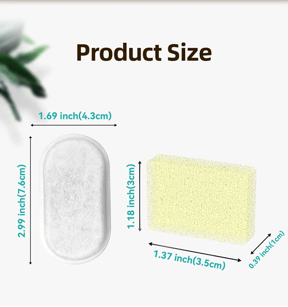 Replacement Water Fountain Filter for Cat Water Dispensers