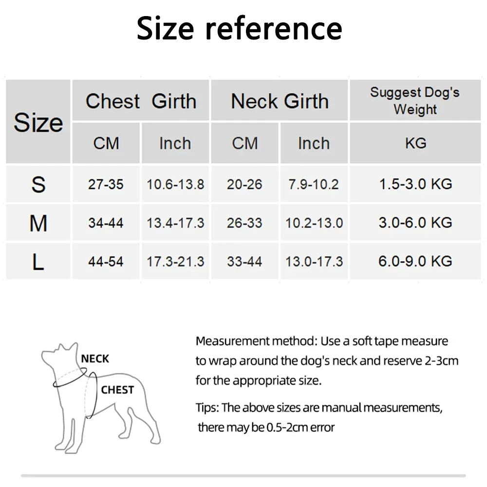 Adjustable Pet Harness and Leash Set - Comfortable Vest for Dogs and Cats