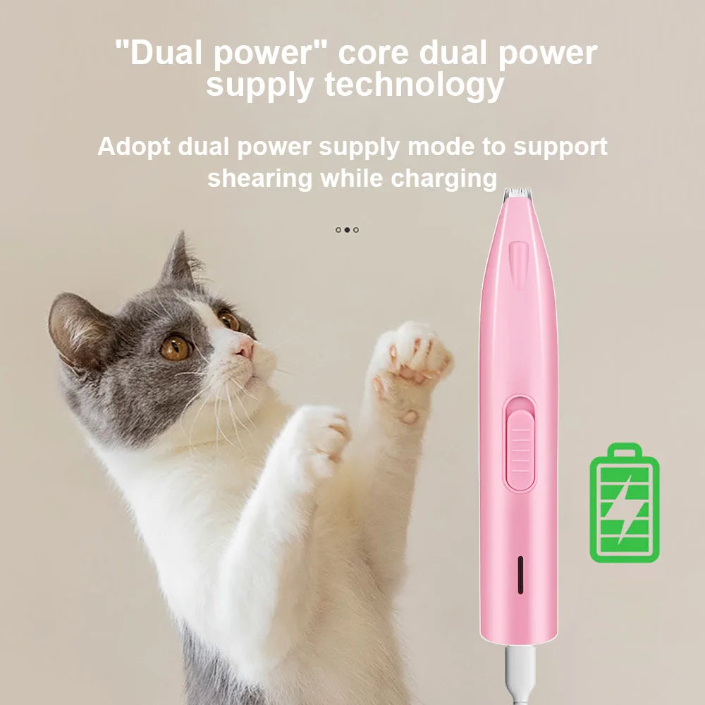 Professional Electric Pet Hair Trimmer for Dogs and Cats