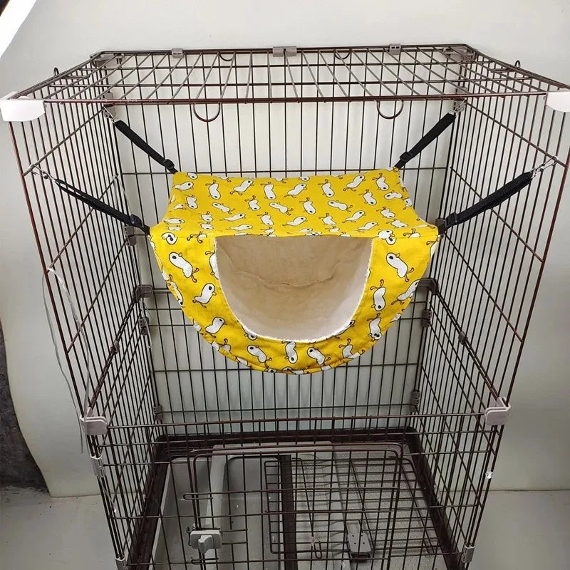 Cat Hammock Bed - Hanging Summer Cage Accessory