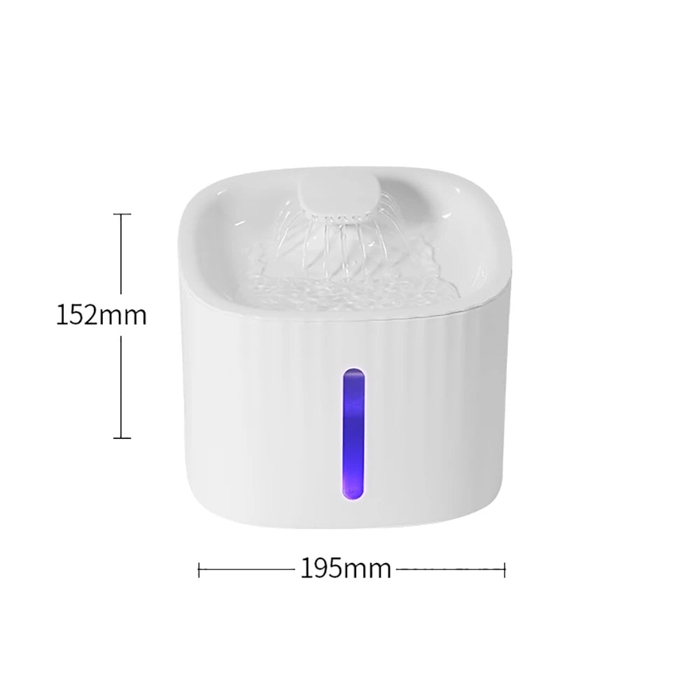 3L Automatic USB Pet Water Fountain for Dogs and Cats