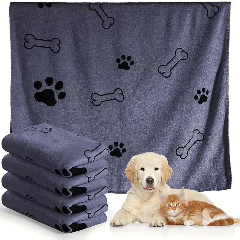Pet Hair Remover Glove - Double-Sided Grooming Mitt for Furniture and Clothing