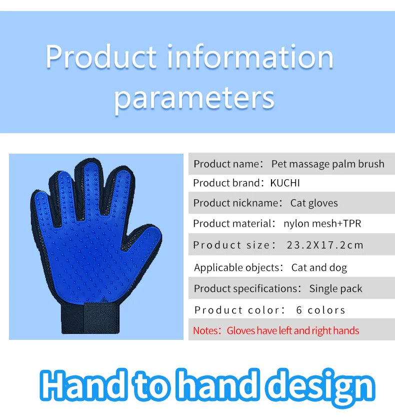 Cat Hair Remove Gloves - Effective Grooming Tool for Pets