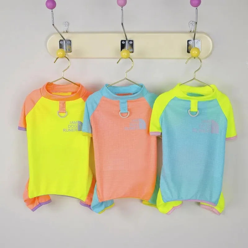 Summer Pet Shirt - Lightweight Dog Clothing for Spring & Summer