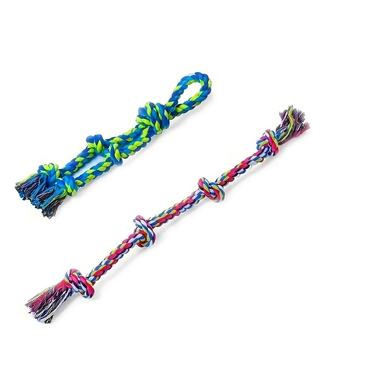 Knotted Rope Tug Toy for Dogs – Durable Chew & Interactive Play Toy for Medium & Large Dogs