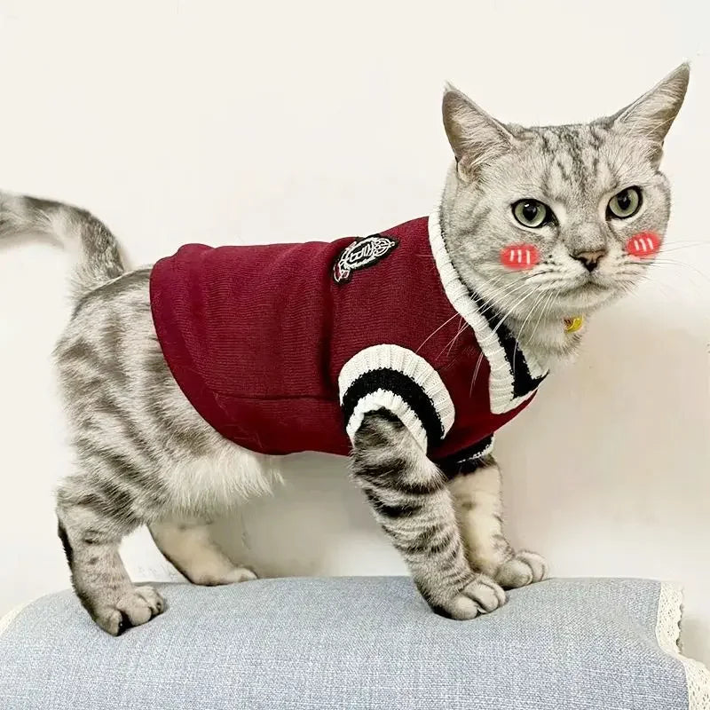 Pet Sweater - Warm Pullover Vest for Dogs and Cats