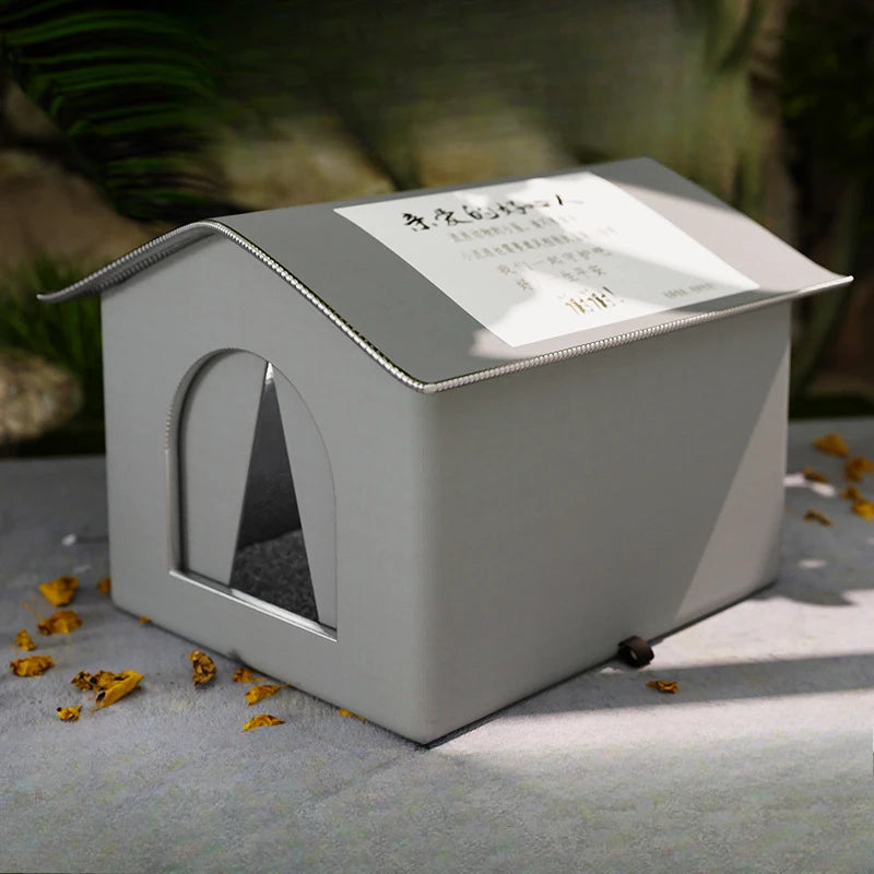 Foldable Pet Cave House for Cats & Small Dogs