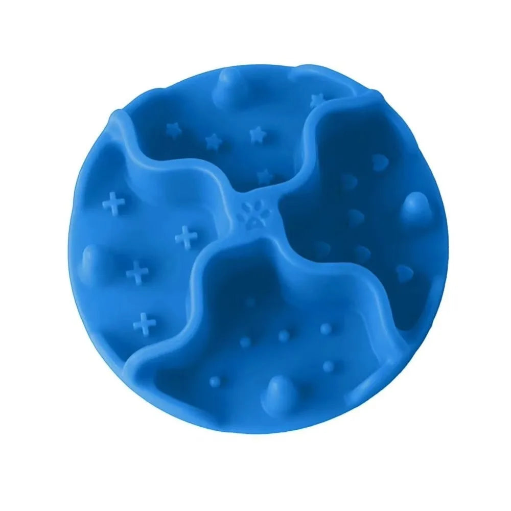 Silicone Slow Feeder Bowl Insert with Suction Cups