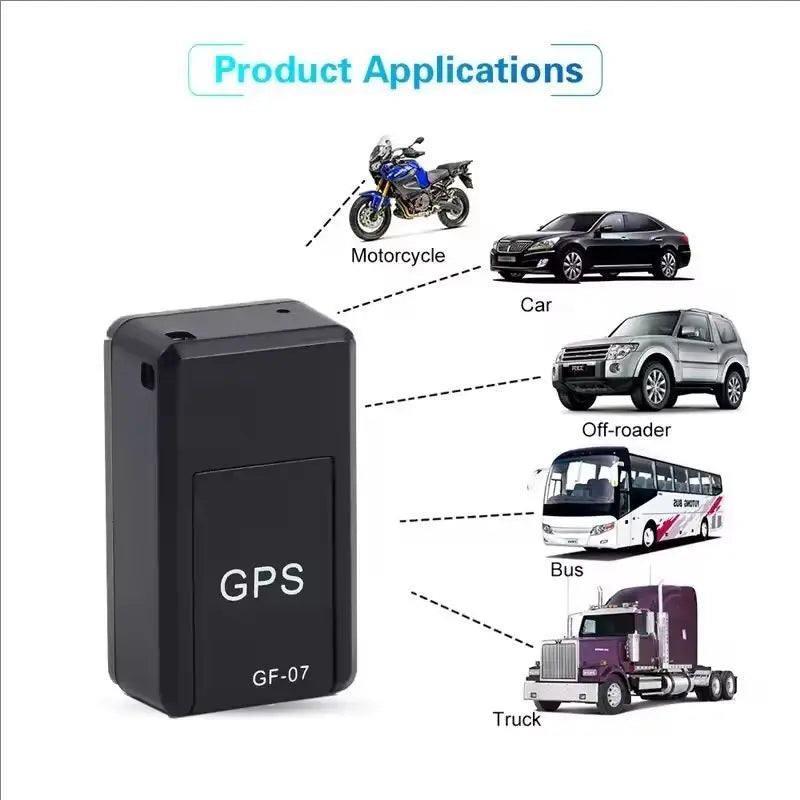 GF07 Mini Magnetic GPS Tracker — Anti-Theft Vehicle & Asset Security
