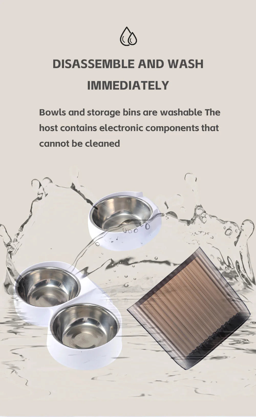 Smart WiFi Pet Feeder with HD Camera - 5L Automatic Food Dispenser