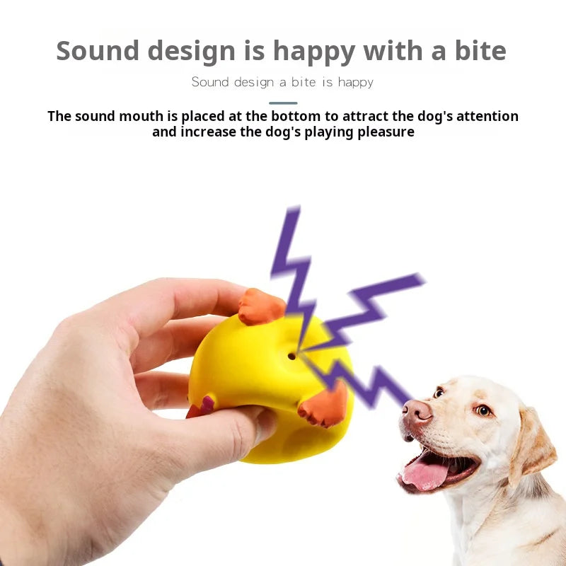 Durable Animal Design Squeaky Chew Toys - Dental Health Toys for Dogs