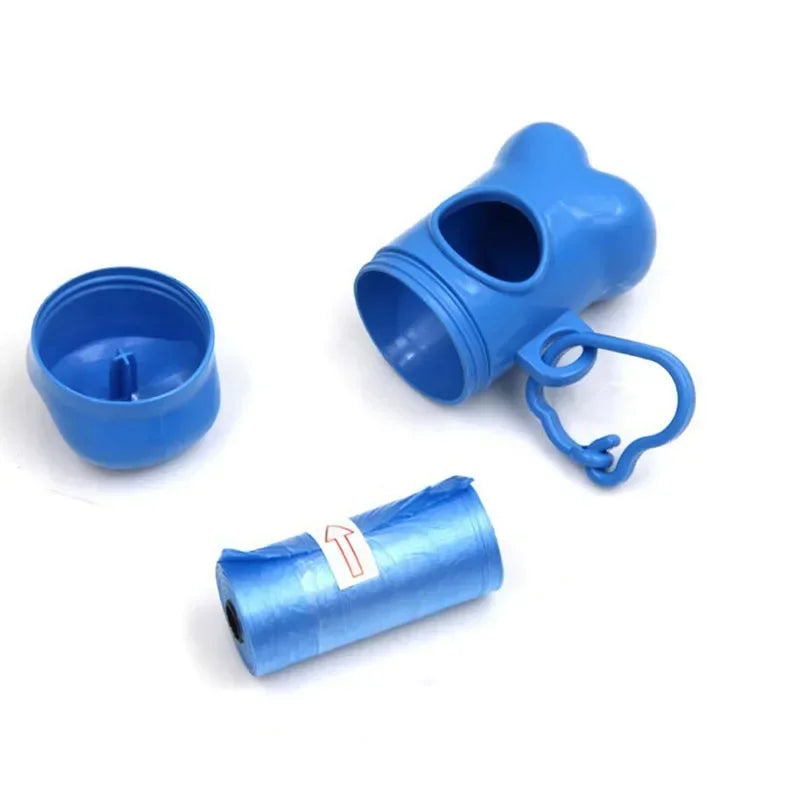 Bone-Shaped Poop Bag Dispenser with Bags