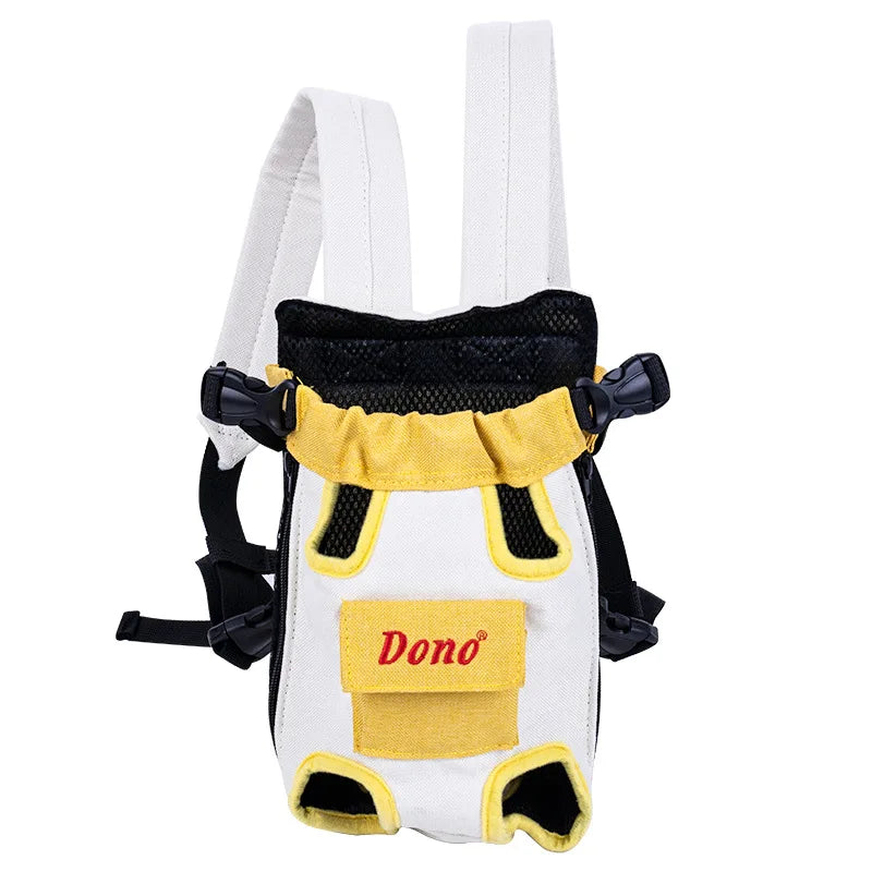 Pet Carrier Backpack - Breathable Mesh Travel Bag for Dogs & Cats