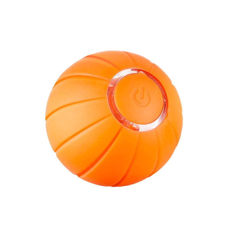 Smart Automatic Bouncing Cat Ball - Interactive LED Self-Moving Pet Toy