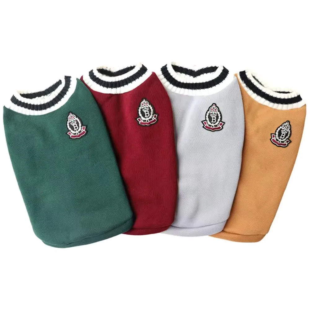 Pet Sweater - Warm Pullover Vest for Dogs and Cats