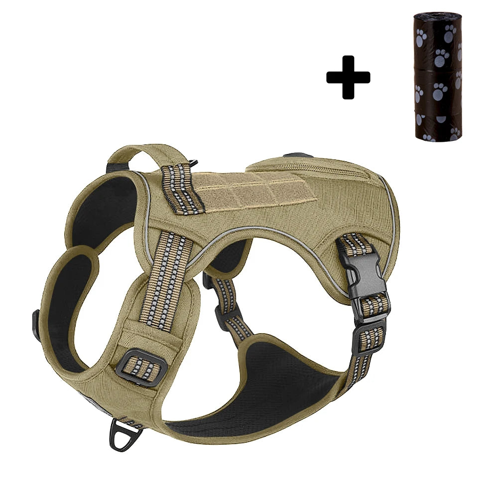 No-Pull Dog Vest Harness with Handle & Reflective Straps