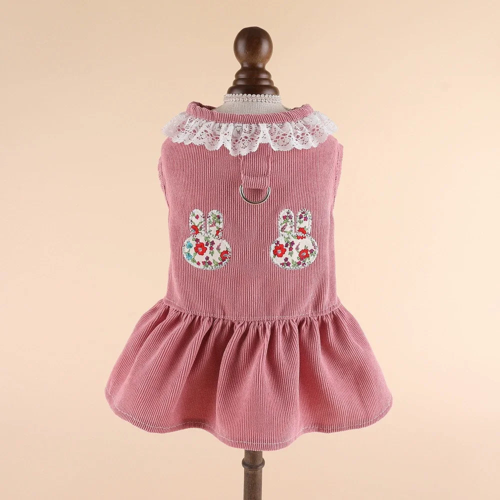 Robe et Jupe de Mariée de Princesse pour Petits Chiens et Chats