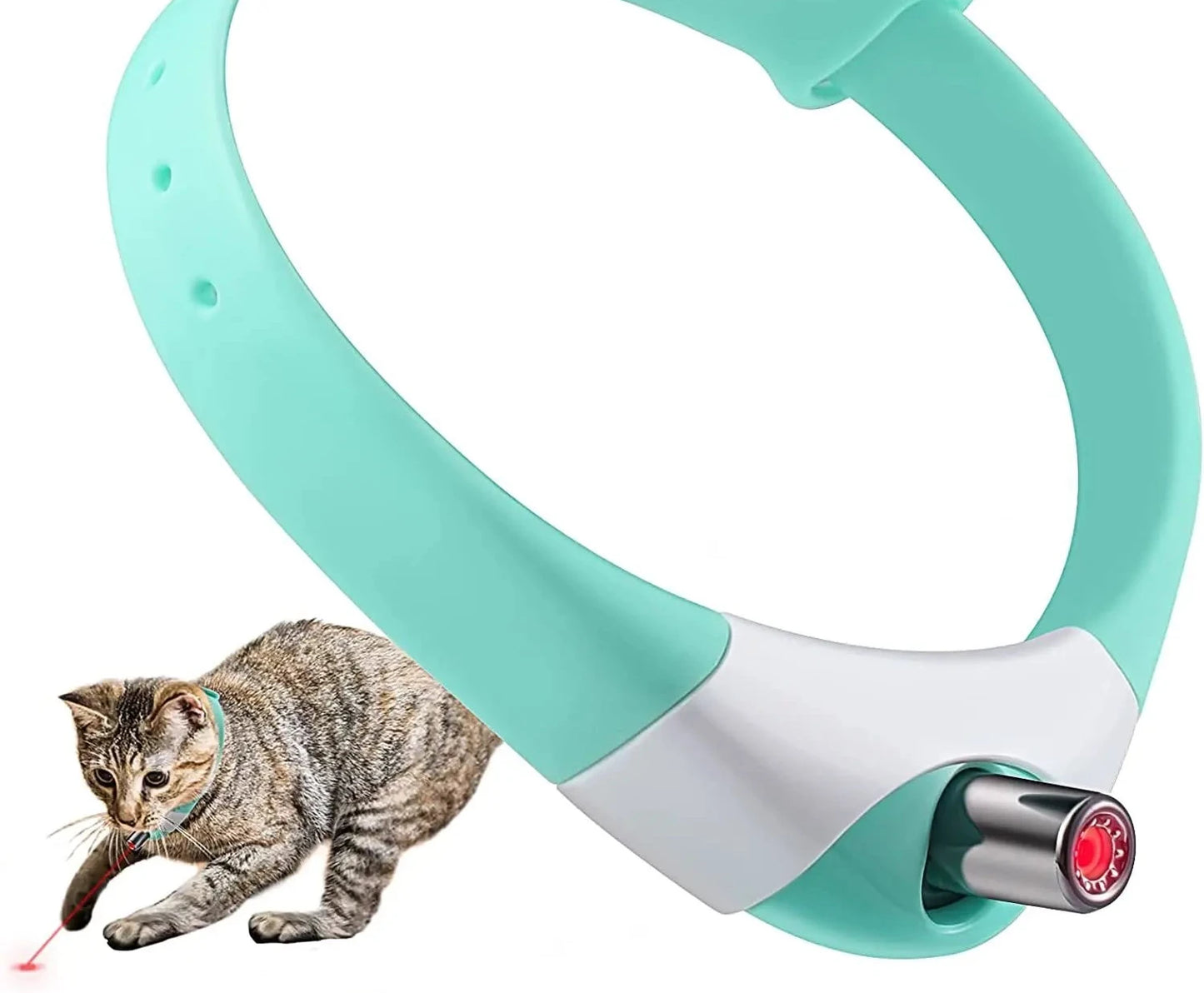 Smart Cat Laser Collar - Interactive Rechargeable Exercise Toy