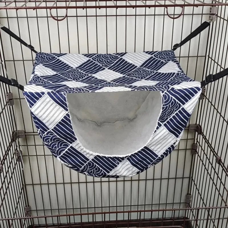 Cat Hammock Bed - Hanging Summer Cage Accessory