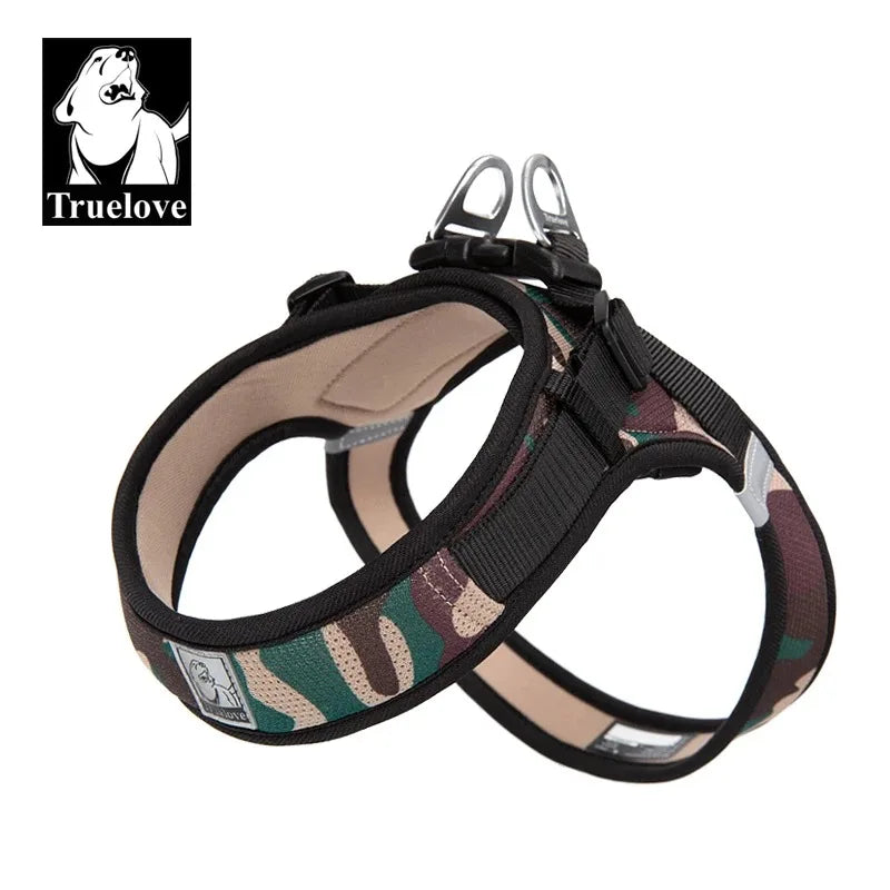 Tactical Dog Harness with Chest Strap - Multi-Size Pet Vest